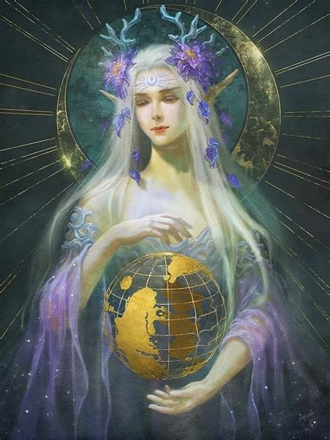 The Divine Moon Goddess: A Source of Inspiration for Artists and Creatives